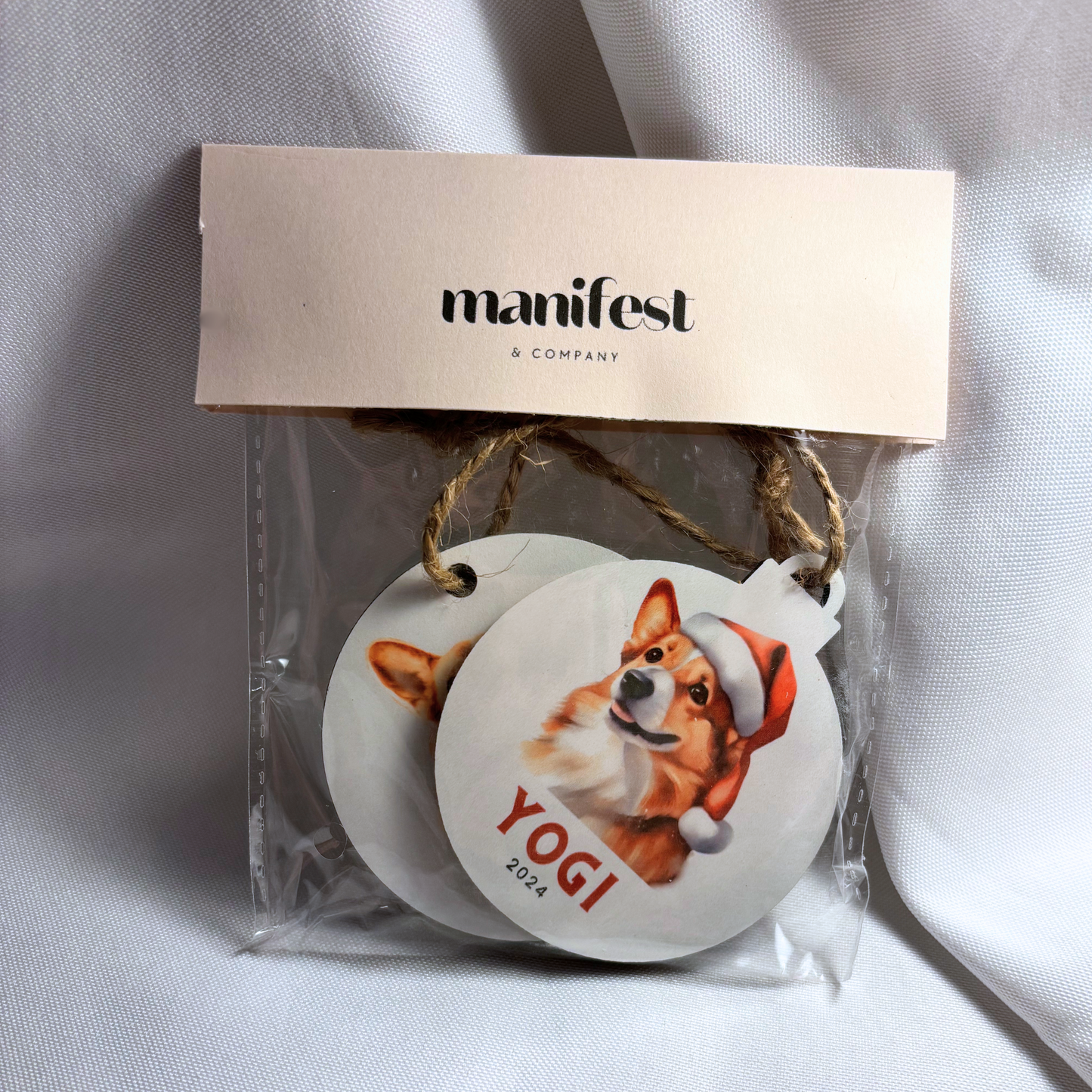Personalized Dog Christmas Ornament