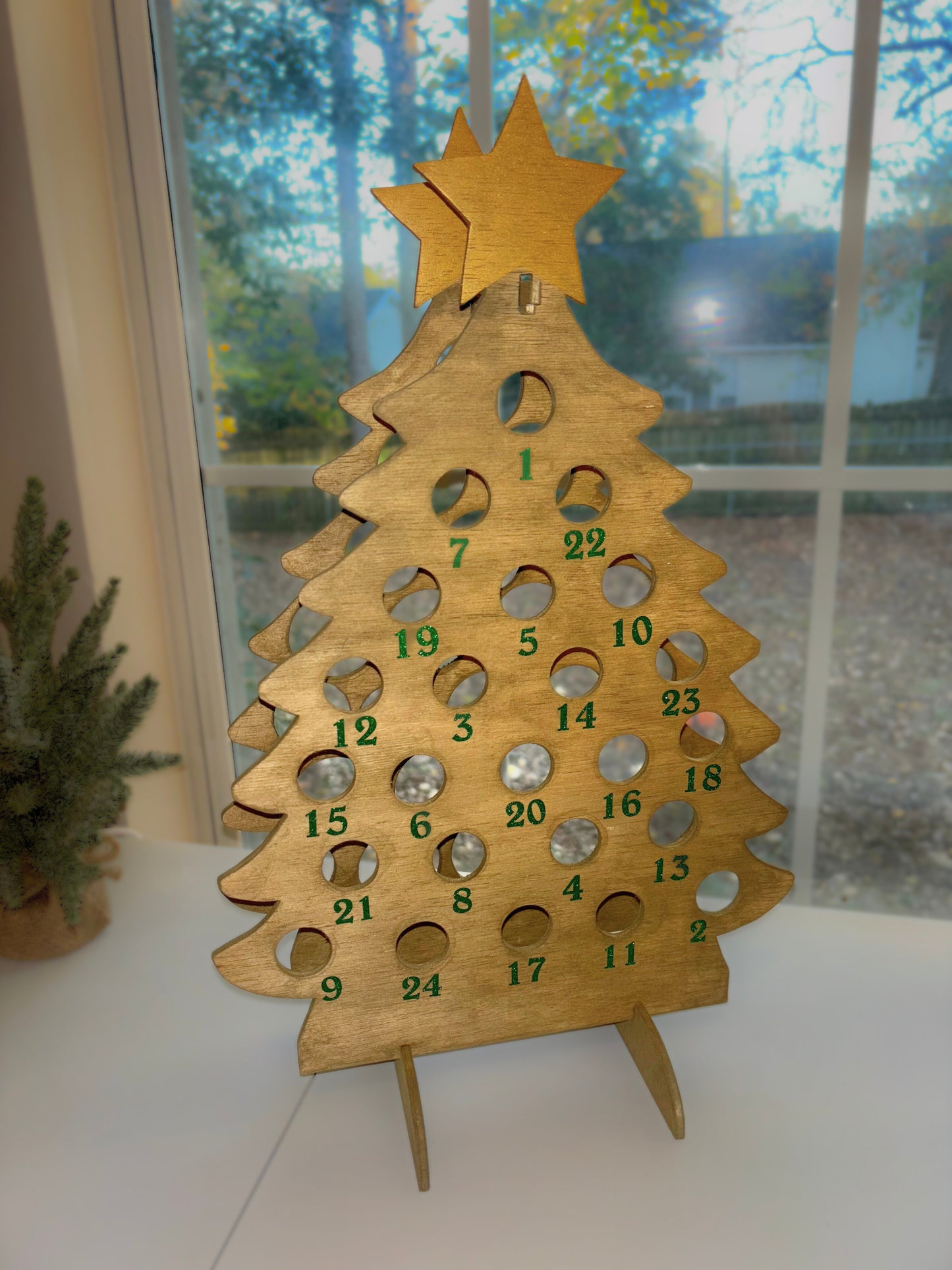 Mini Bottle Advent Calendar